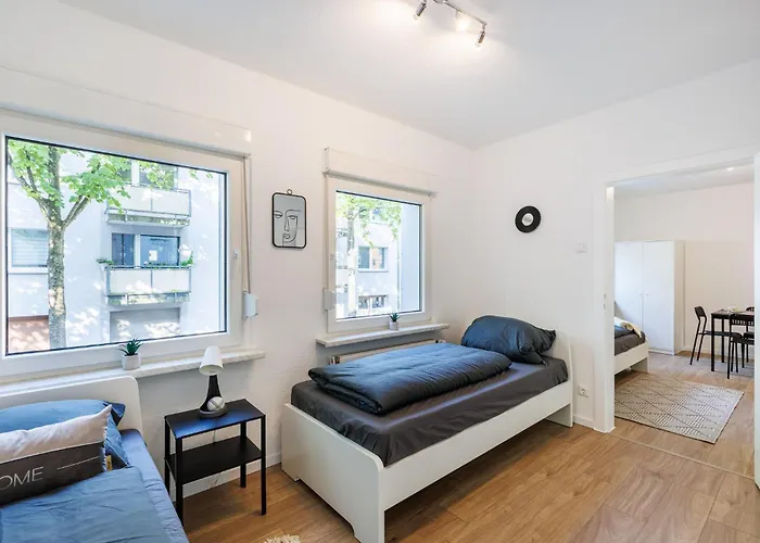 Apartamento Vaz Haus Walsum Für Monteure, Küche, Terrasse, Tv, Parkplatz