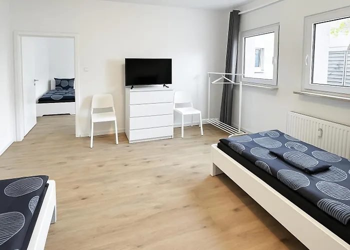 Vaz Haus Walsum Modernes Monteur- & Team-base Wlan, Kueche * Duisburg