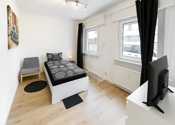 Apartamento Vaz Haus Walsum Für Monteure, Küche, Terrasse, Tv, Parkplatz Duisburg